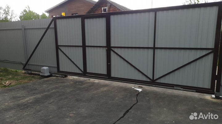 Отканые ворота от производидтеля