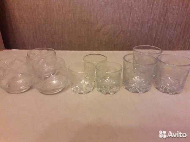 Хрустальные кружки и стопочки