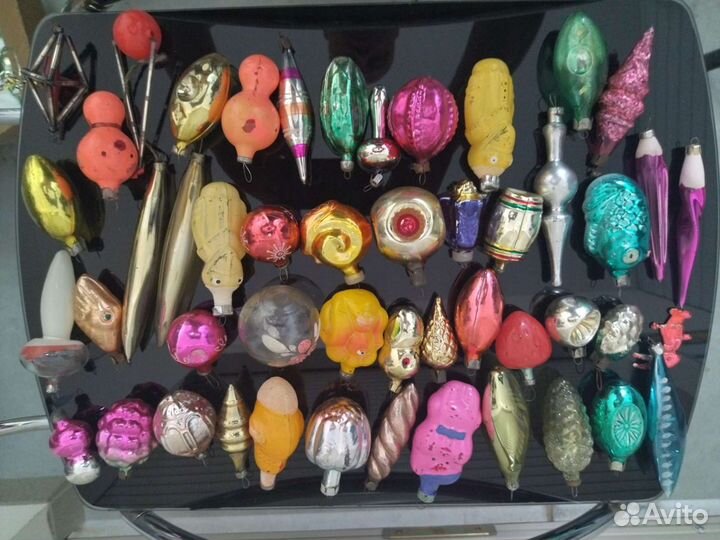 Елочные игрушки ссср, 50-70года