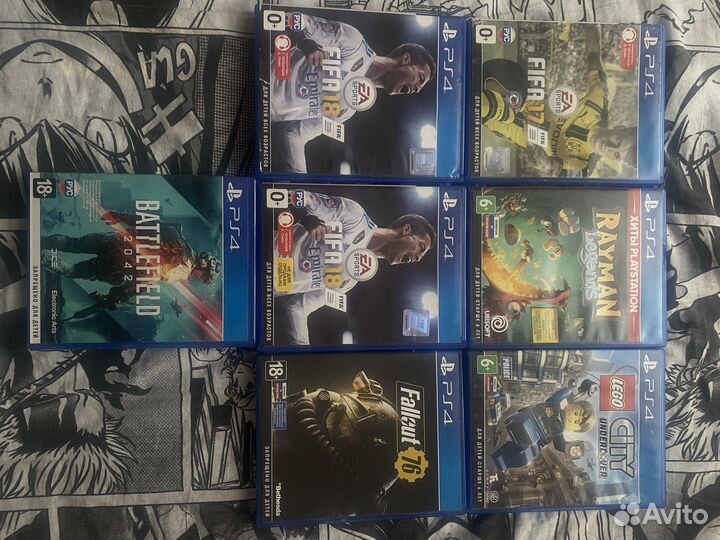 Диски игры для ps4