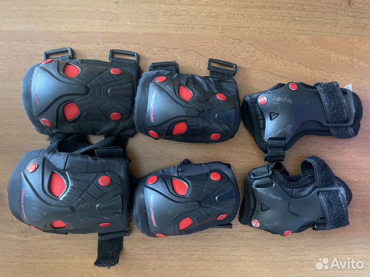 Детские ролики раздвижные и защита