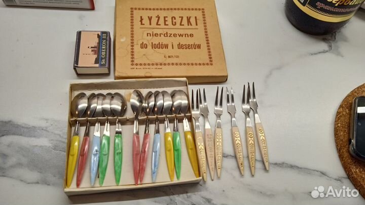 Ложечки для специй и вилочки для канапе 80х годов