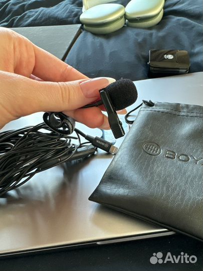 Петличный микрофон boya