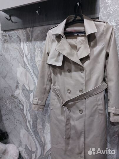 Кожаный плащ