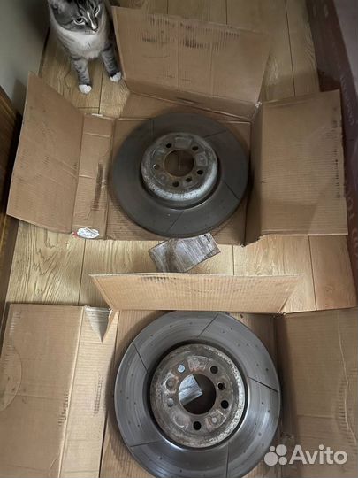 Тормозные диски 370 и 340мм bmw f30 330