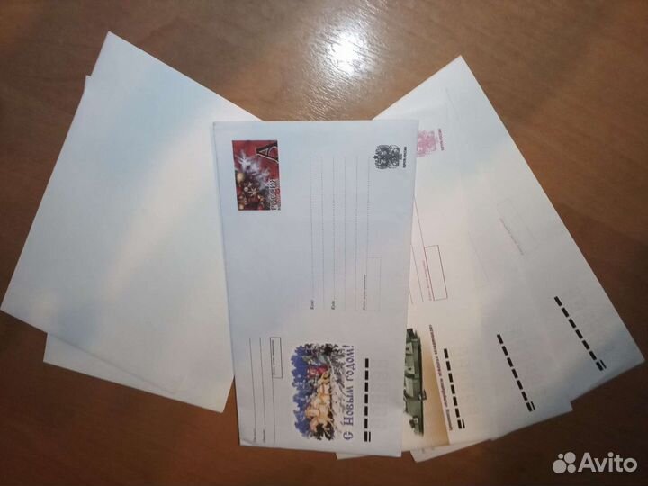 Открытки, конверты