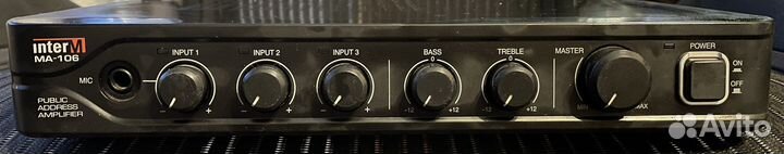 Цифровой усилитель-микшер, мощность 60 Вт