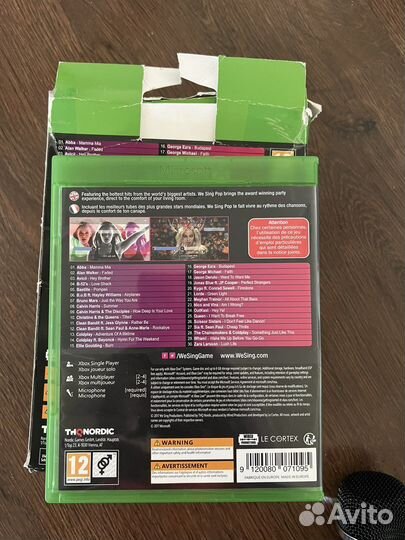 Игра WeSong pop для xbox