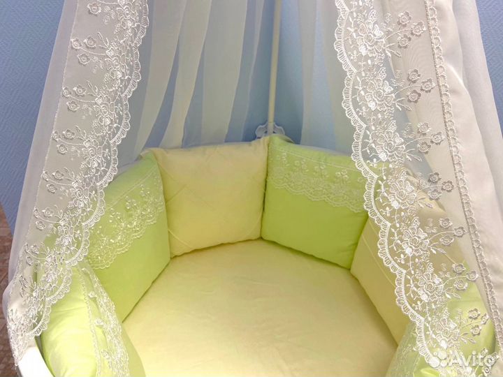 Бортики в детскую кроватку новые