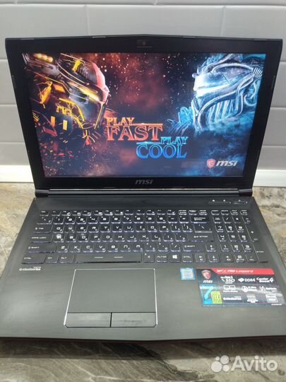 Игровой MSI core i7-8 ядер/nvidiagtx1050/SSD/озу16