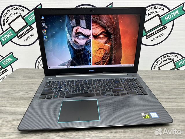 Dell 12 ядер Core i7-8750H 8Gb GTX1050Ti SSD+1000