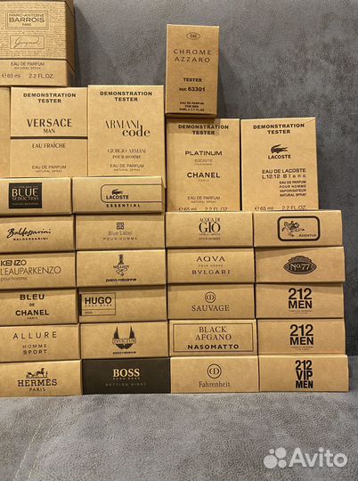 Парфюмерия тестеры ОАЭ