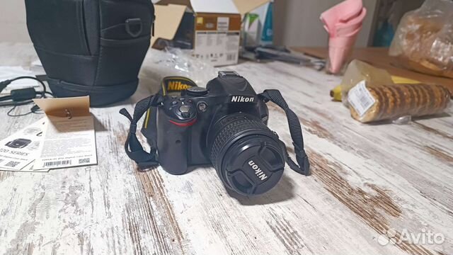 Зеркальный фотоаппарат Nikon d5200 18 55 kit black