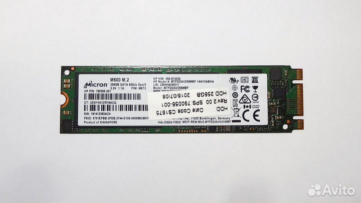 Ссд-накопители М2, mSata 128Гб, 256Гб, 512Гб