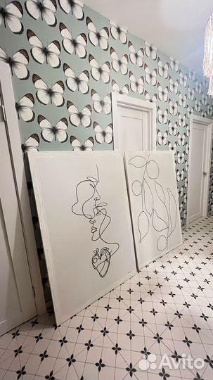 Холст на подрамнике 110:150 см