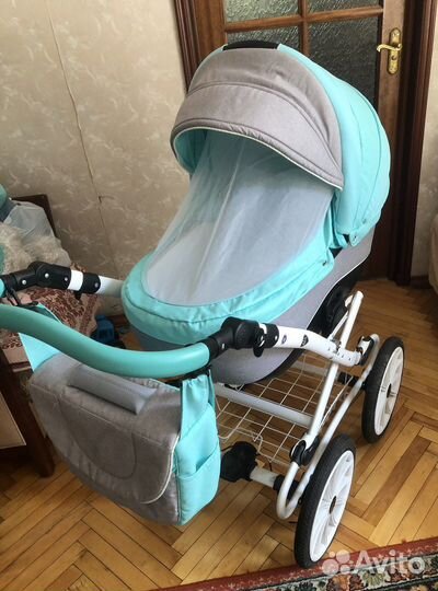 Коляска adamex gloria retro 2 в 1