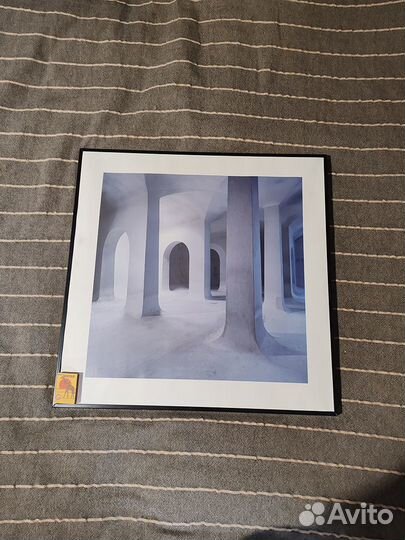 Постер IKEA в металлической раме