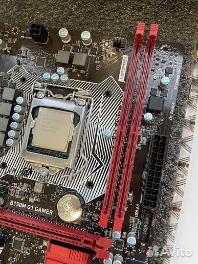 Комплект: плата MSI B150M Gamer + CPU G4500