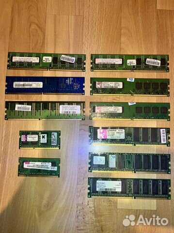 Оперативная память ddr, ddr2, so-dimm, kingston