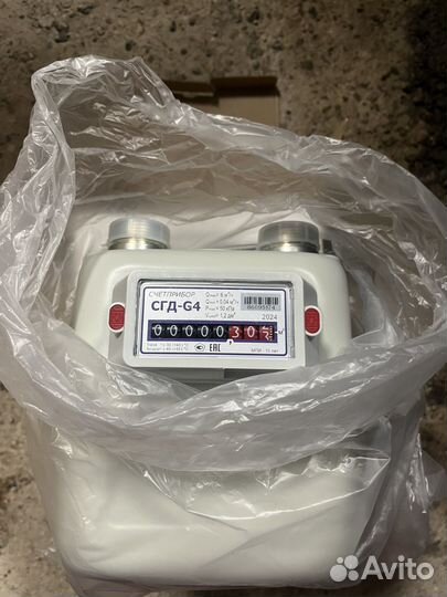 Газовый счетчик сгд-4