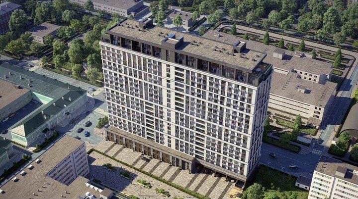 Апартаменты-студия, 24,7 м², 5/22 эт.