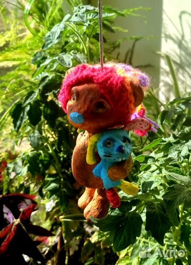 Игрушки фигурки животных. Мишка Дин