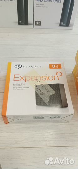 Seagate expansion 2 и 4 тб