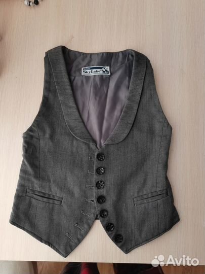 Жилетка для девочки школьная 128