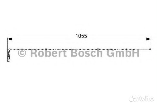 1987473001 Датчик износа тормозных колодок
