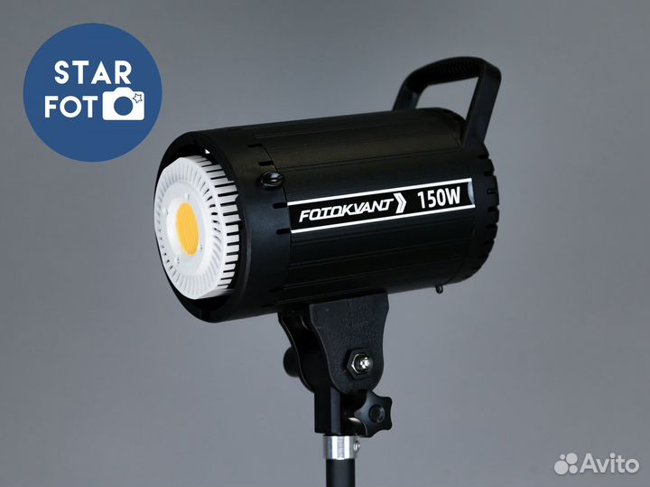 Осветитель студийный биколорный 100Вт Fotokvant