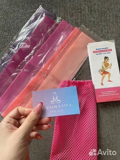 Набор фитнес резинок новый