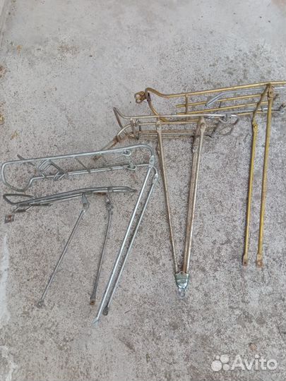 Седла, сумки, багажники, подножки,крылья