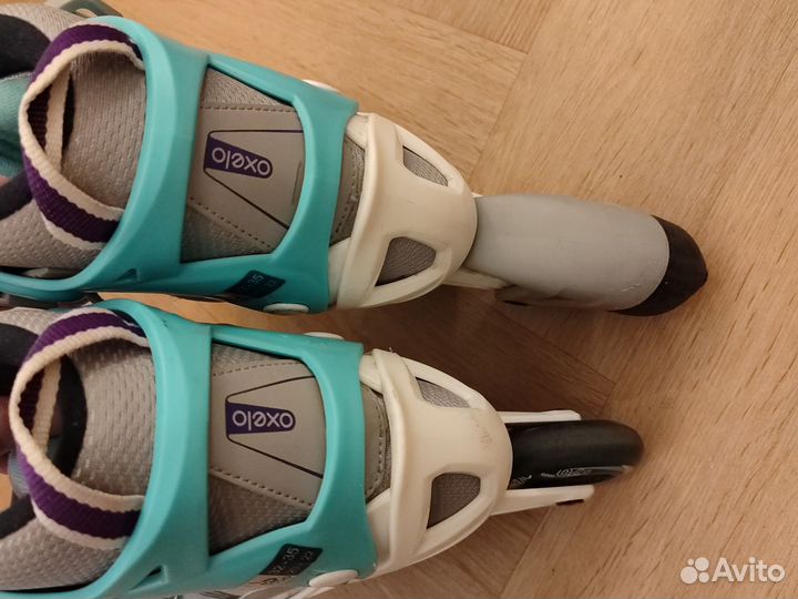 Роликовые коньки детские разм 32 33 34 35 / 20-22