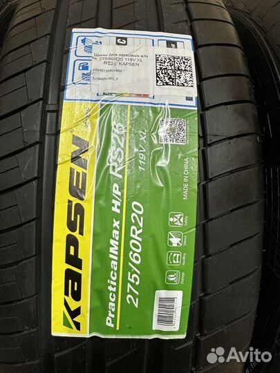 Kapsen RS26 Practical Max HP 275/60 R20 122Z