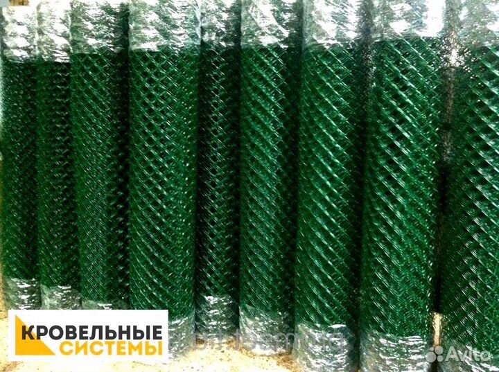 Сетка рабица в цвете для 2Д забора