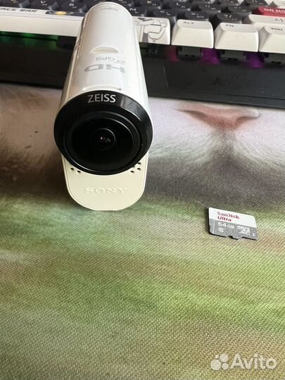 Экшн камера sony hdr as200v