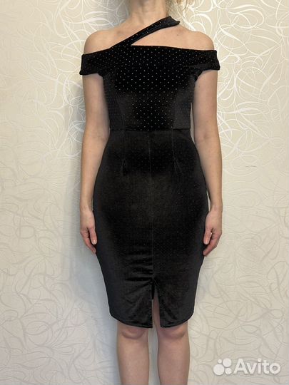 Платье бархатное girls on film