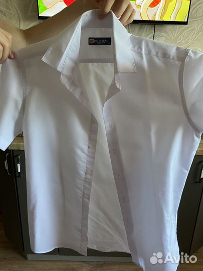 Рубашка школьная