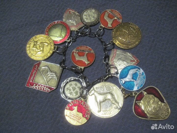 Медали выставок собак СССР