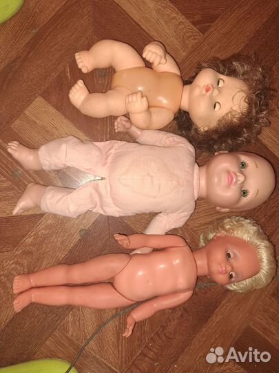 Куклы СССР, ГДР на запчасти