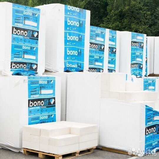 Газоблок Бонолит D400 B2.5