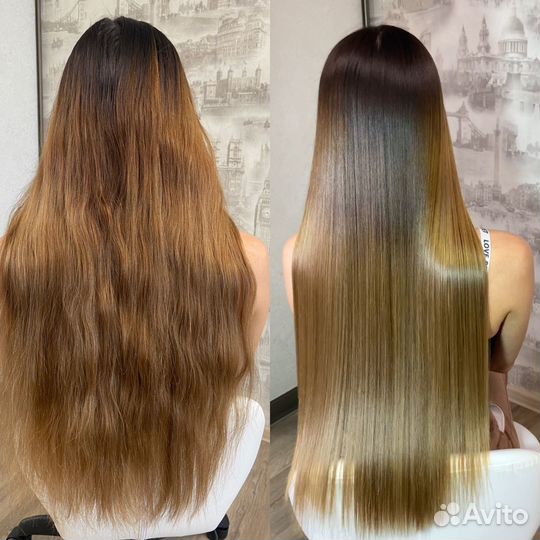 Кератиновое выпрямление, ботокс, нано, бикси