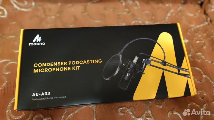 Микрофон Maono AU-A03, черный