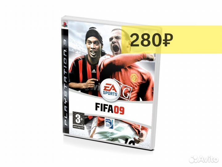 FIFA 09, б/у, английский (PS3)