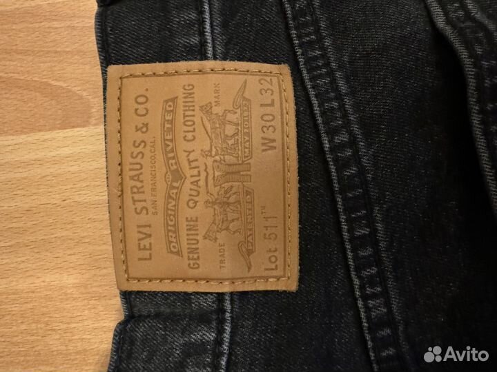 Джинсы мужские levis 511 30 32