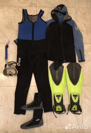 Гидрокостюм для подводного плования 4 мл