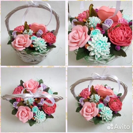 Букеты из мыла ручной работы