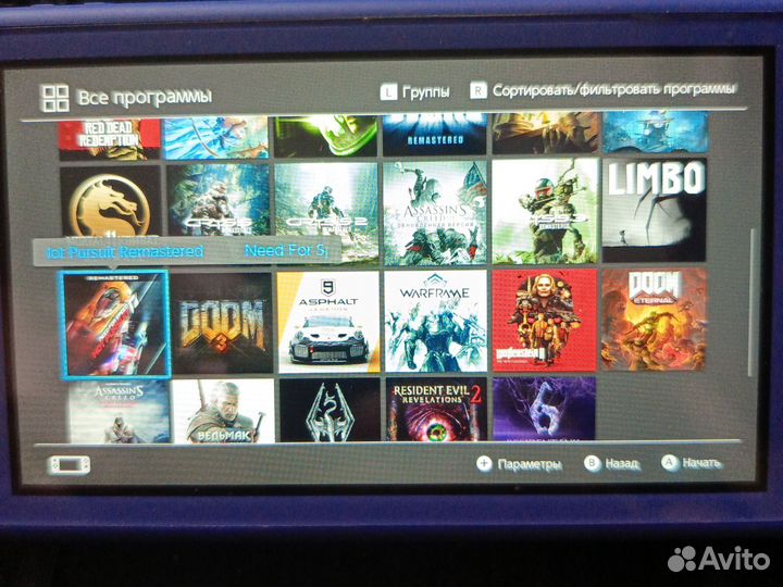 Портативная игровая приставка nintendo switch