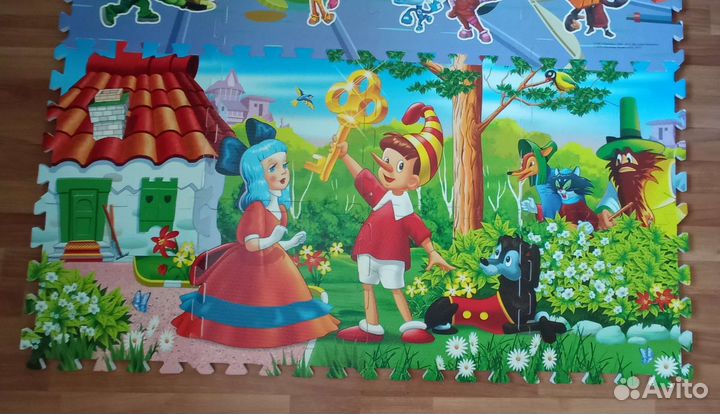 Детский коврик пазл