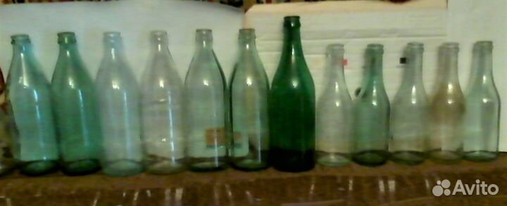 Бутылки СССР 0.7, 0.5, 0.25 Все разные Набор 49шт